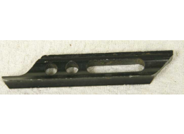 black piranha sight rail, used shape, no screw included