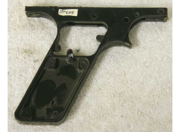 Used shape sterling frame, cut trigger guard, empty