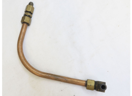 68 Carbine brass / copper air line with fittings, used