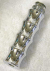 used chrome gas through grip, 4 inches high, flaking