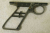 bad shape crossman frame, empty besides trigger, old brass eagle