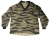 Pursuit Products Tiger Stripe Pullover size large, good shape, balling at seams.