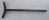 Black T stock. 15 inches long, classic and modern bottomline spacing.  Wear around edges but decent shape.