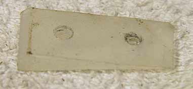 Plastic bottomline angle adjuster, used decent shape