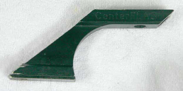 Centerflag 5 inch drop, long with polished or worn areas, used.