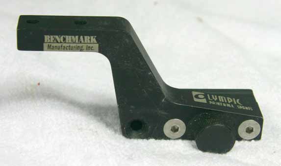 Benchmark Olympic paintball drop rail, side mount in used decent shape