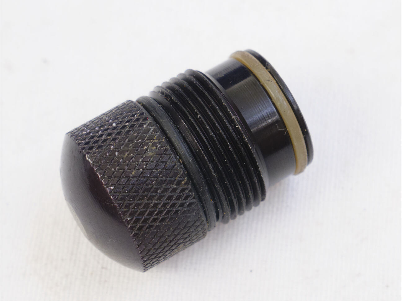 ACI Griffin front lower tube plug, used shape