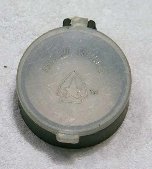 Indian Springs Pod lids, later style lid