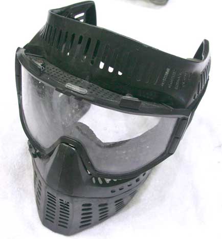 Classic JT Elite mask, cracked lens