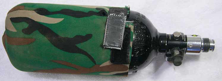 misc camo tank cover, used