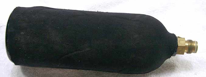 Used black 20oz tank cover