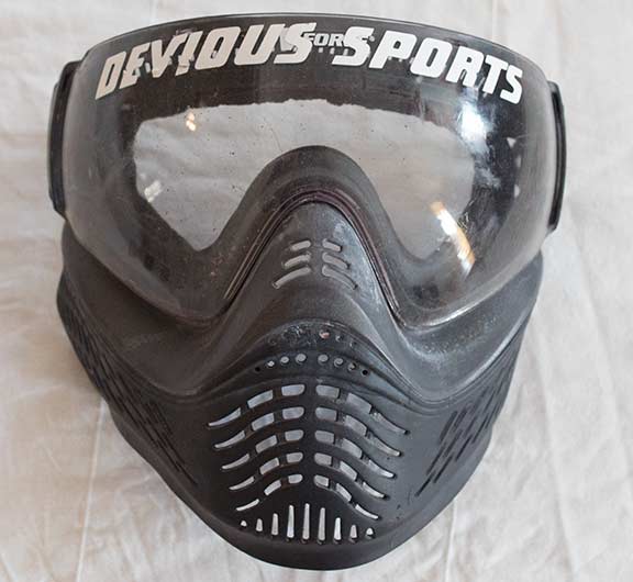 V Force mask, used shape, no strap – devious sports
