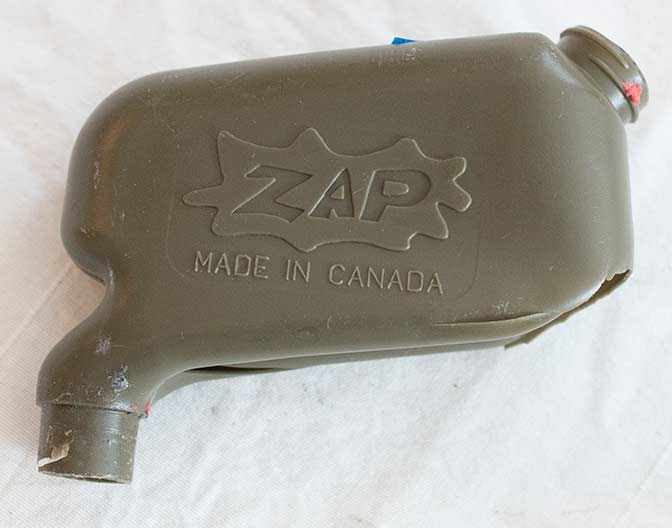 Bad shape project Olive Zap loader.broken bottom