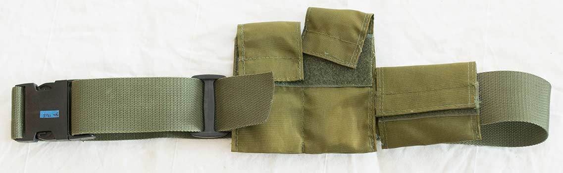 Unique style belt with misc pouches