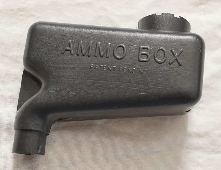 WGP Ammo Box with Thick double tap feed, great shape, later style?