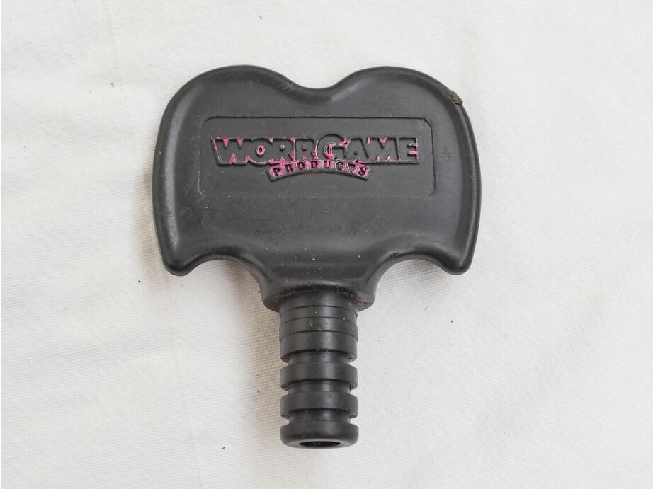 Worr Game Products Barrel plug, black, used good shape, missing orings
