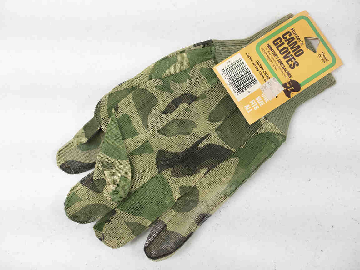 New Cool camo gloves, mesh, super stealth, new, one size fits all