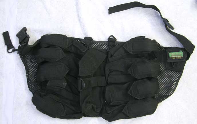 Used black 8H 1V Unique Sports pack harness, decent shape