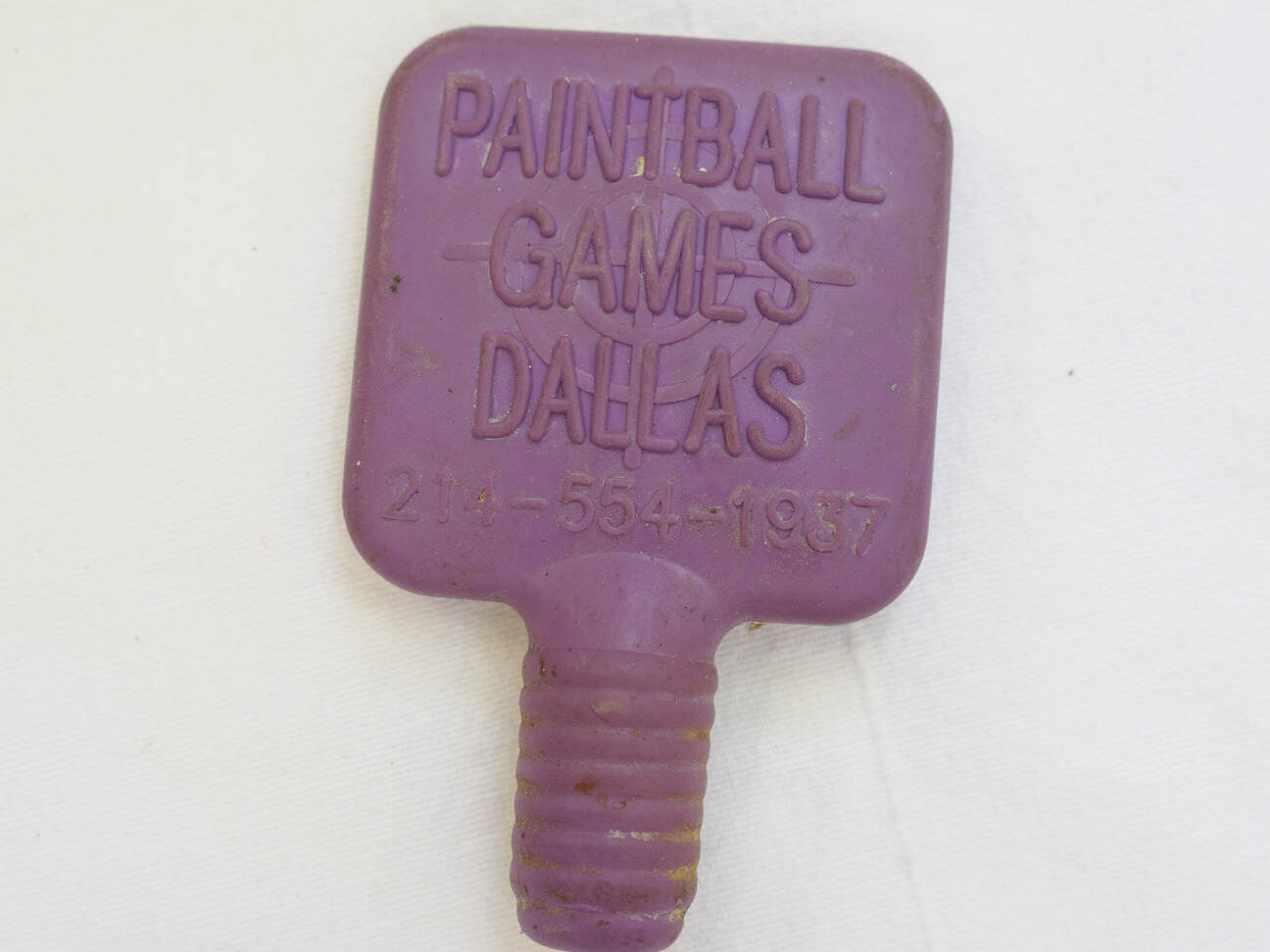 Paintball Games Dallas, viewloader barrel plug, used