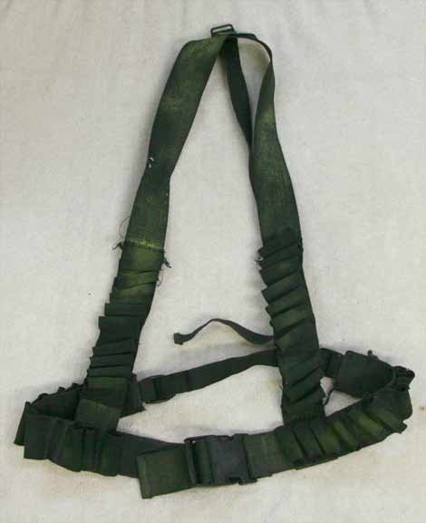 Stock class suspenders, used shape, have camo paint on them?