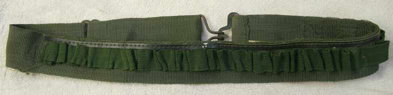 small or medium 32 or 33 inch stock class or army surplus belt, used shape