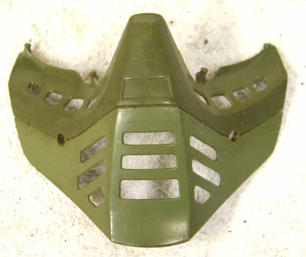 green whipper snapper lowers, bad shape, doesn't include goggle frame or lens or sides