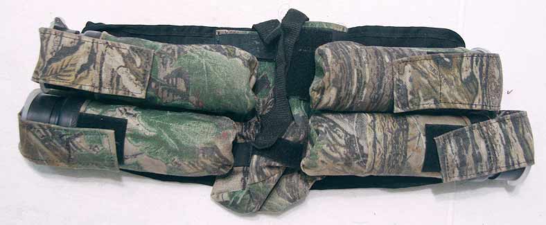 misc camo 4H 1V pack, used but decent shape, takes 100rd tubes (not included)