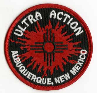 Ultra Action, Albuquerque, New Mexico, field patch, New