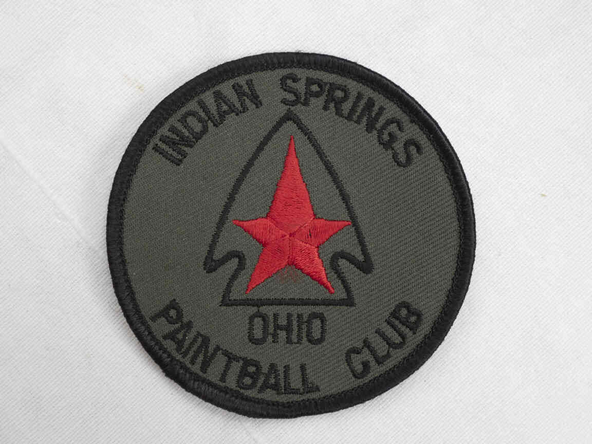 Indian Spring, Paintball Club Ohio patch, new