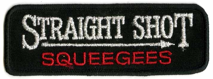 Straight Shot Squeegies Patch, new