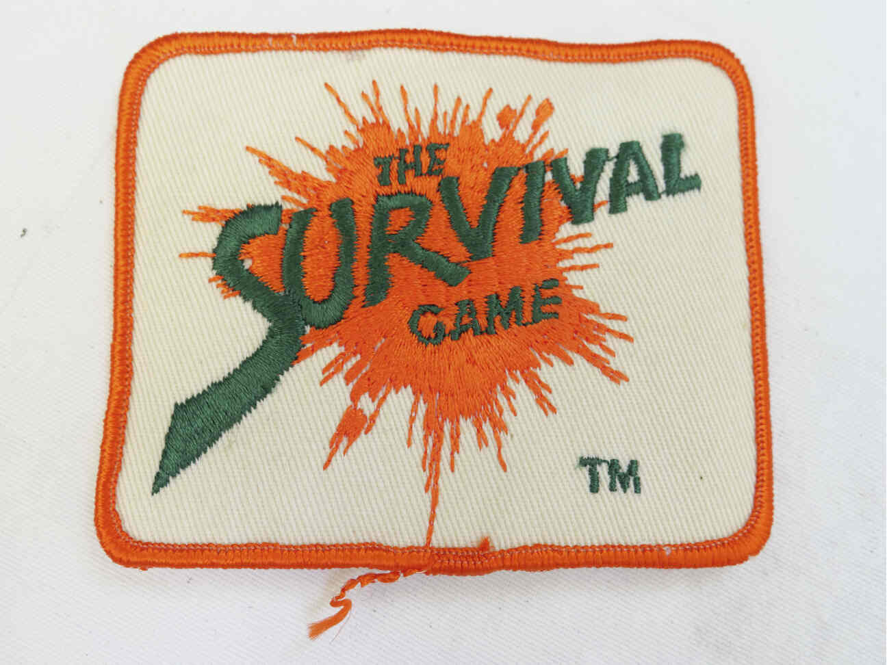 National Survival Games Patch, 3.25x2.5 inches, great shape