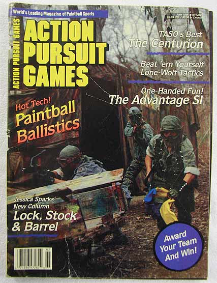 Apg june '90 in fair shape, rips on spine at staples, and creases on cover