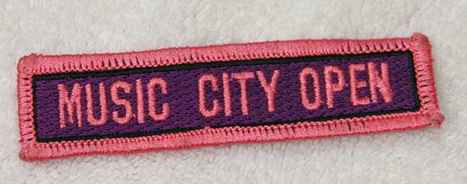 Music City Open patch, year?