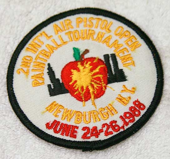 2nd international Air Pistol Open Tournament, newburgh, NY patch, good shape.