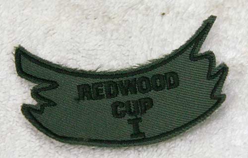 Redwood Cup patch, from Adventure Mountain paintball, new.
