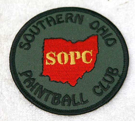 Southern Ohio Paintball Club patch, new
