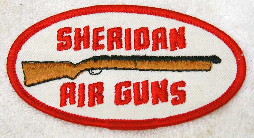 Sheridan Air Guns Patch, new