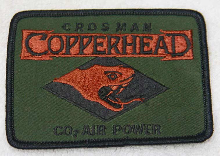 Crosman Copperhead air power 12 gram patch, looks new