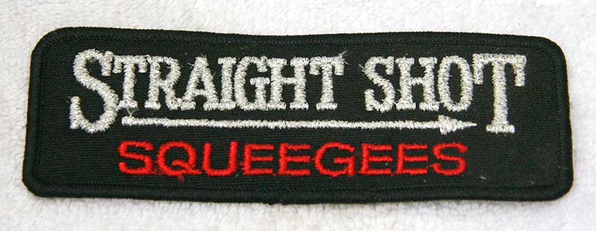 Straight shot squeege patch,faded in black