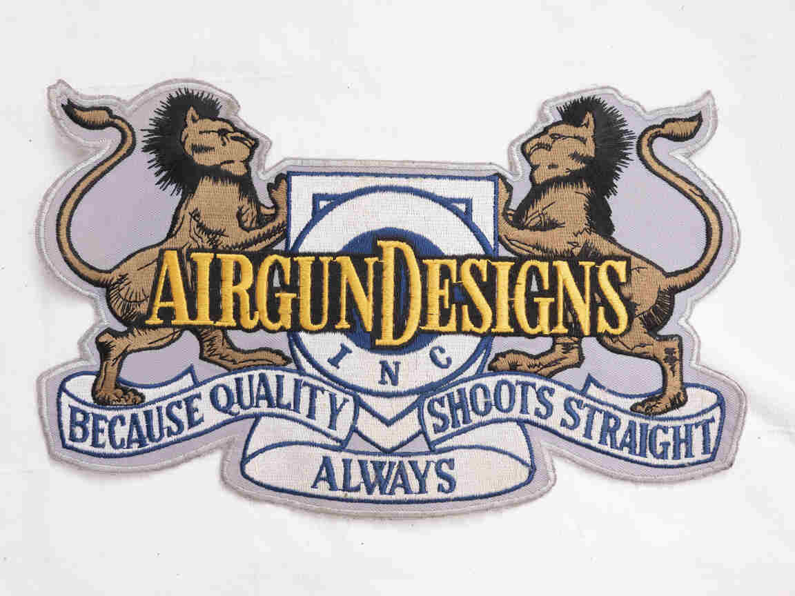 Large Airgun Design / AGD jacket patch with Lions. Looks okay.