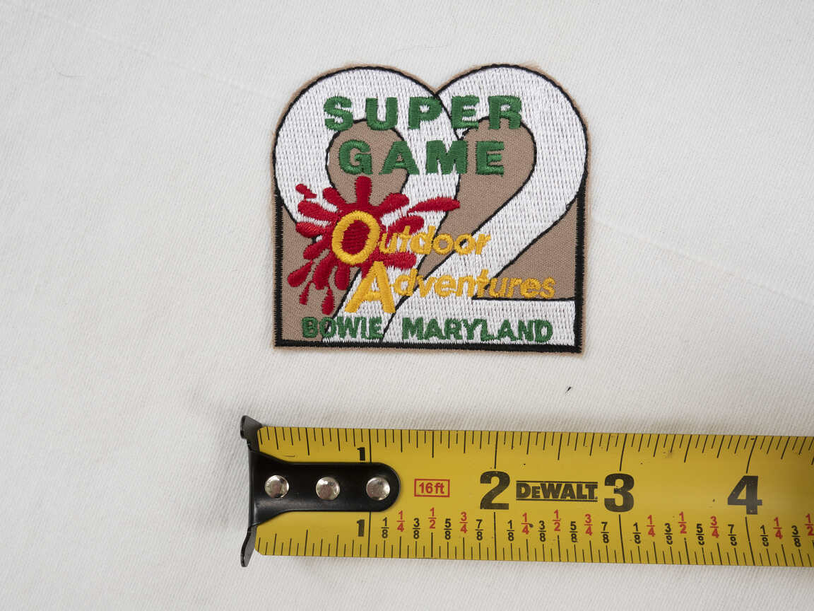 Super Game 92 - Outdoor Adventures Inc Paintball Patch, Bowie Maryland