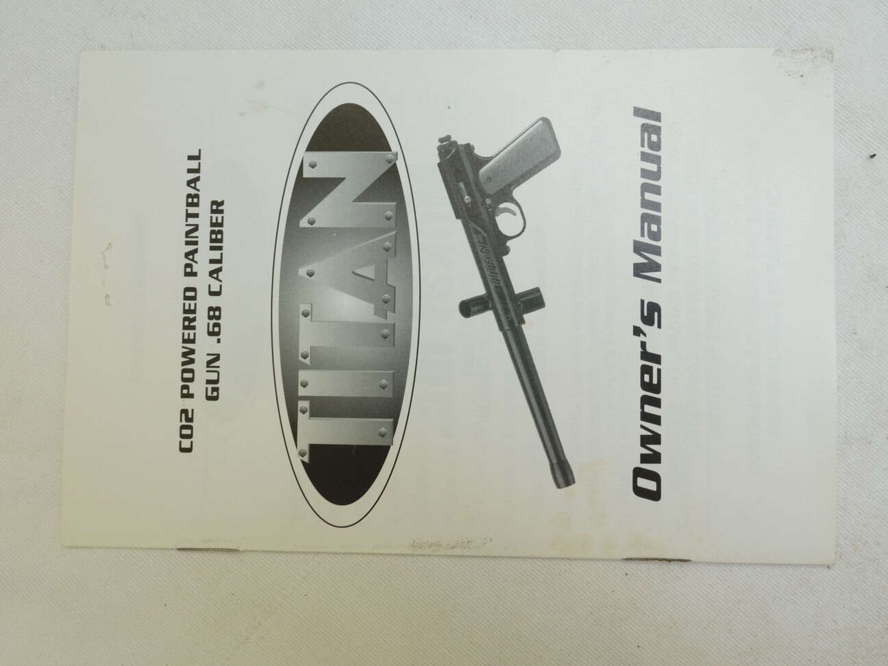 Mokal Titan manual, used good shape