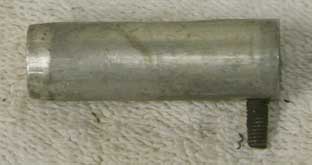 Stock Z bolt, used shape, raw aluminum