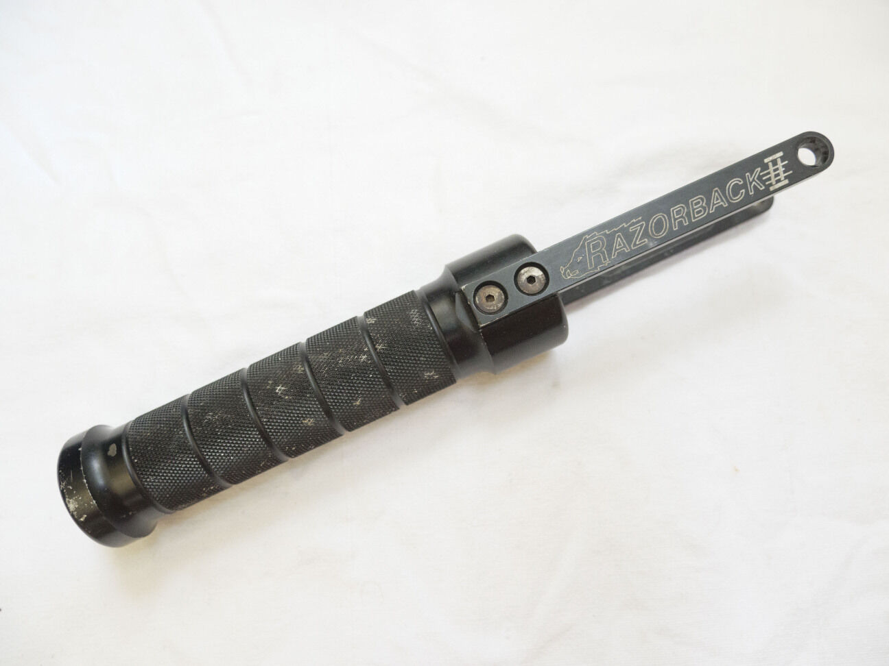 Razorback 2 pump arm, wear from use, 1.01 id