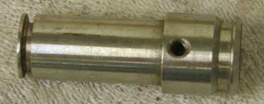 Standard bore drop length non anti kink bolt, non adjustable, stainless, 2.25 length
