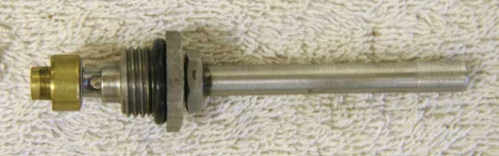 stainless powertube assembly, number “1” in good shape, id=.14