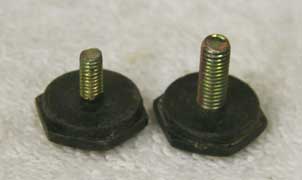 Hammer? plastic caped thumbscrews (two) 8x32 and 10x32