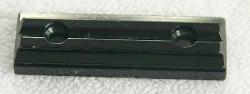phantom stock sight rail, shows use around edges, gloss black