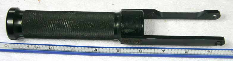Taso pump handle, one side has wrong screws, used shape