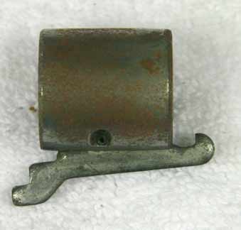 Stock 007 hammer drilled out for anti kini bolt, rusted works fine